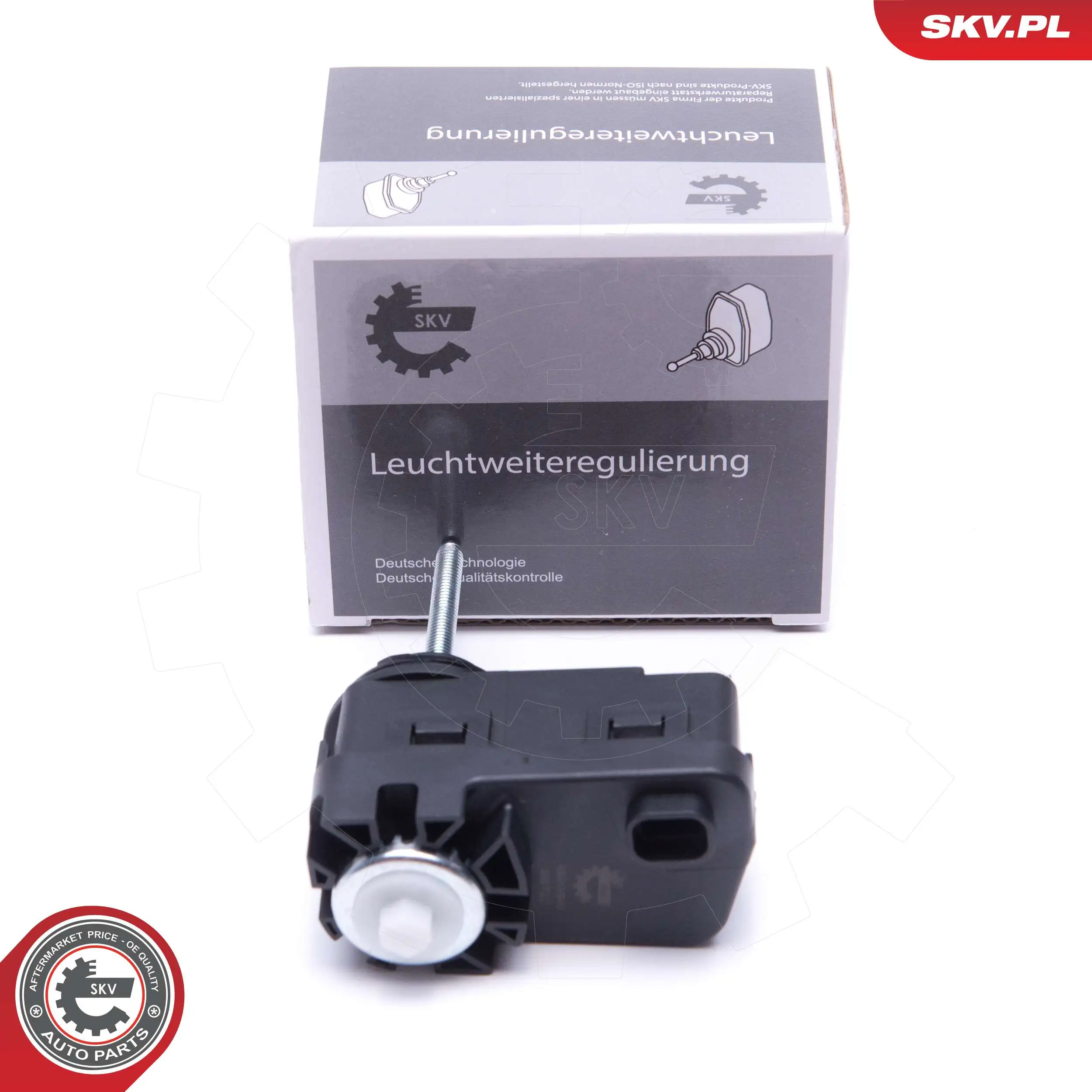 Actuator, headlight levelling